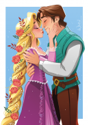 Raiponce & Flynn Kiss
